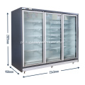 Porta vertical remota multi deck bebida refrigerador refrigerador